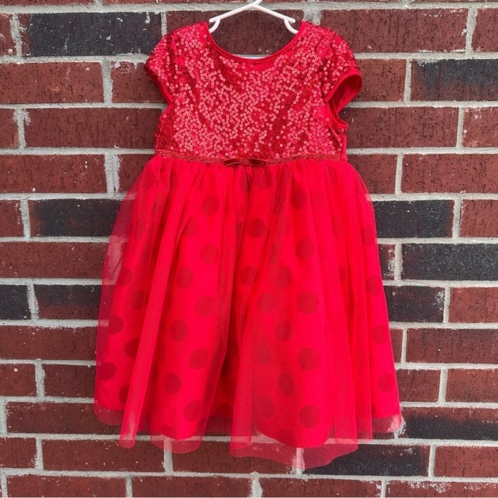 Blueberi Boulevard Sparkling Red Dress PM6
